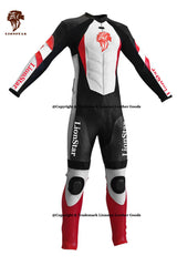 Beast Motorcycle Racing Suit | Durable Cowhide | CE-Approved Kids & Adults | Lionstar Series