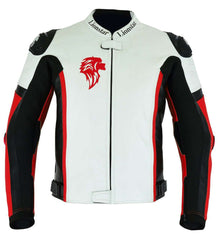 Colorful Cowhide Racing Jacket | CE-Approved Armor & Speed Hump | Unisex | 6 Colors