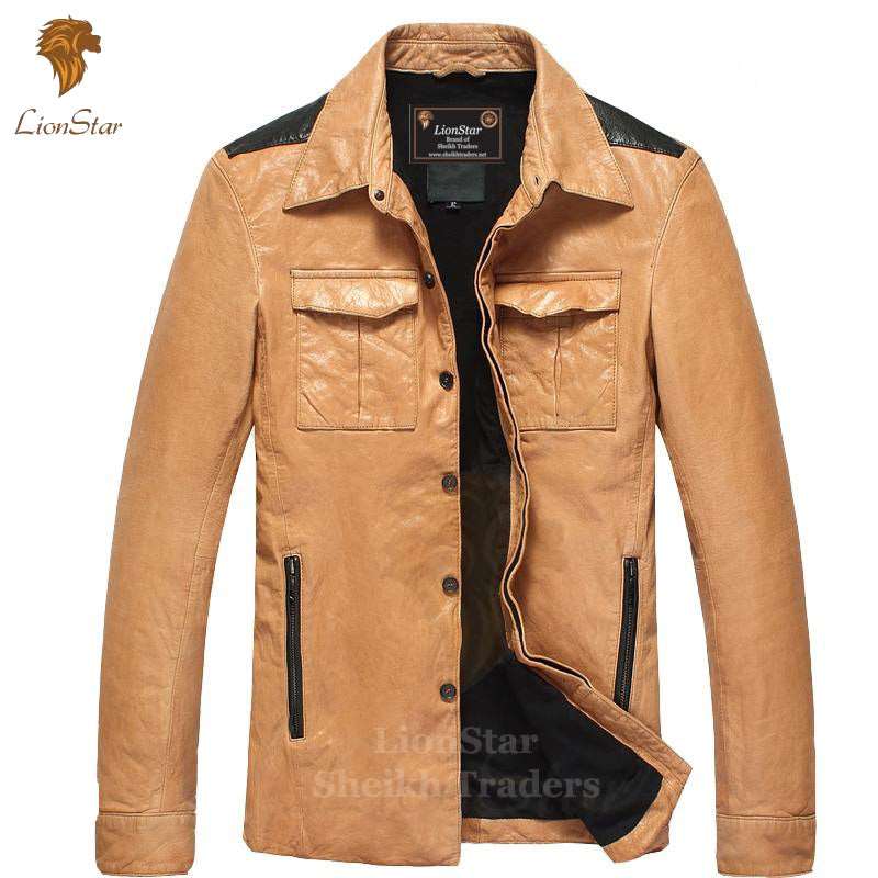 LionStar Rockstar Top Quality Leather Jacket | Premium Cowhide | Rock & Roll Style