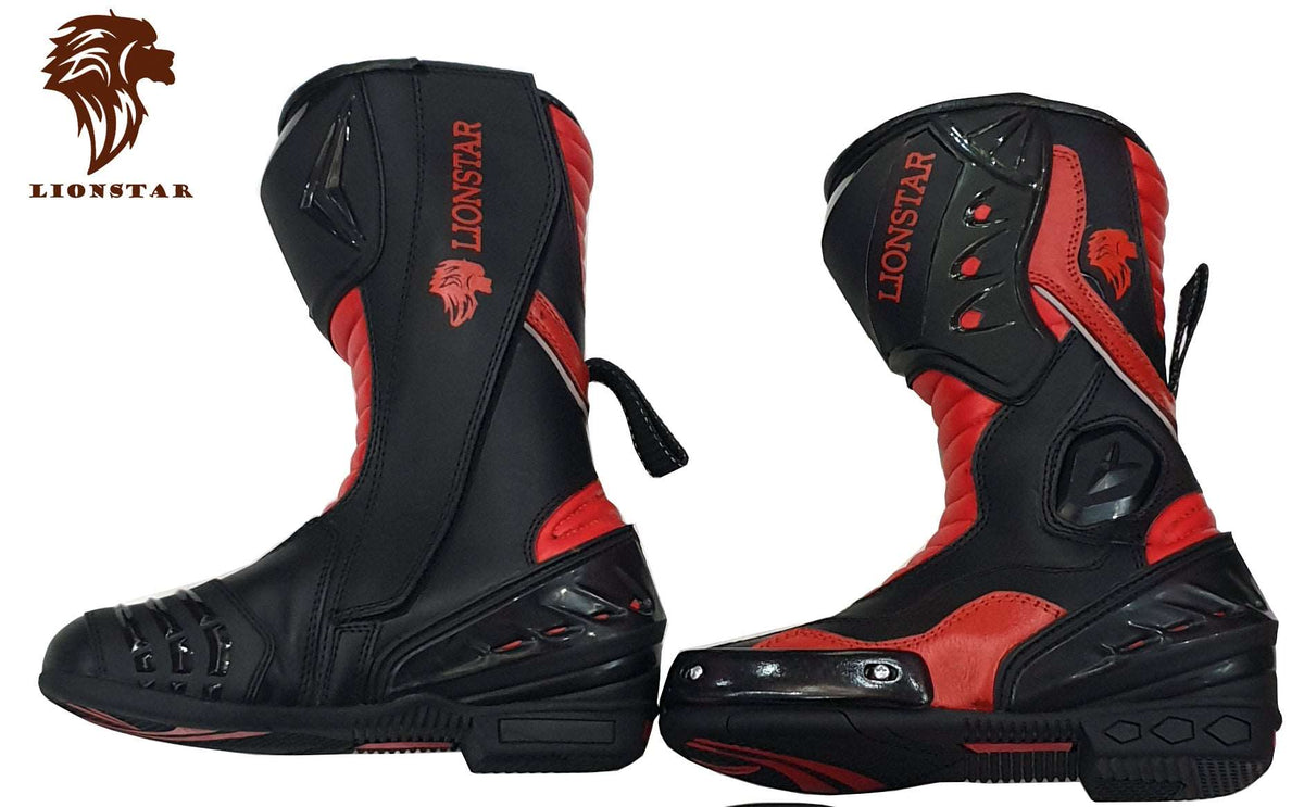 Professional Racing Boots | CE-Approved Ankle Armor | Slider Pockets | 10 Colors