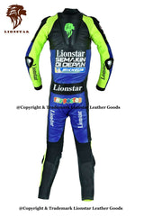 Rossi VR46 One-Piece Motorcycle Racing Suit | CE-Approved Cowhide | Kids & Adults