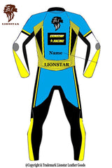 Lionstar Sky Racing Suit | Professional Leather 1-Piece or 2-Piece | CE-Approved | 5-7 Days