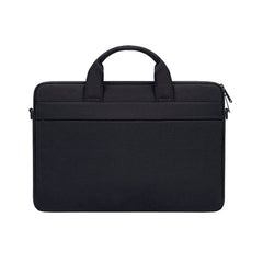 ST03S 15.4 inch Double Side Pockets Wearable Oxford Cloth Soft Handle Portable Laptop Tablet Bag, 15.4 inch Black, 15.4 inch Pink, 15.4 inch Grey, 15.4 inch Deep Space Gray, 15.4 inch Navy Blue