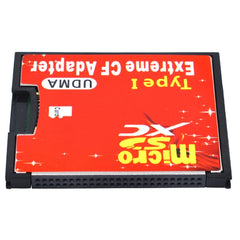 Micro SD to CF Compact Flash Memory Card Adapter, 1-Socket, 1-Socket