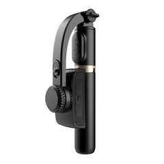 Q08 Gimbal Stabilizer Bluetooth Remote Control Tripod Selfie Stick, Q08 (Black)