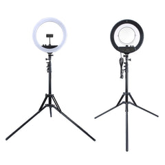 MANTOO RL-18 II 100-240V 55W 18 inch Two-color Dimmable Ring Fill Light with Tripod, 18 inch