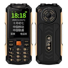 Waterproof Shockproof Dustproof, 4800mAh Battery, 2.4 inch, 21 Keys, Bluetooth, LED Flashlight, FM, SOS, Dual SIM, Network: 2G