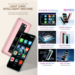 Face Identification, 3.46 inch Android 9.0 MTK6739CW Quad Core up to 1.28GHz, Dual SIM, Bluetooth, WiFi, GPS, Network: 4G, 3GB+64GB