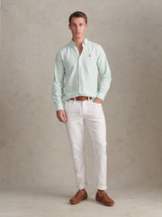 Mens Peached Oxford Shirt Bay