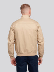 Mens Cotton Twill Harrington Jacket Cornstalk