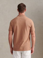 Mens Double Horsemen Polo Shirt Burro