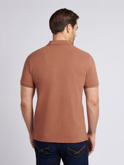 Mens Double Horsemen Polo Shirt Rawhide