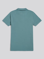 Mens Double Horsemen Polo Shirt Arctic