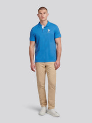 Mens Player 3 Polo Shirt Campanula