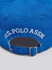Mens Washed Casual Cap Sodalite Blue