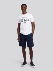 Mens Smart Interlock Short in Dark Sapphire Navy / Moonlight Blue DHM