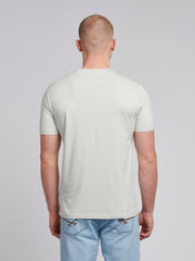 Mens Circle Print T-Shirt in Northern Droplet