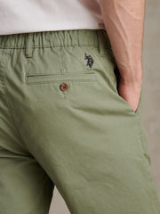 Mens Comfort Waist Classic Chino Sea Spray