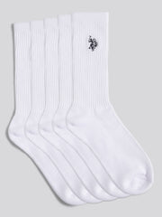 Mens 3 Pack Classic Sport Socks Bright White