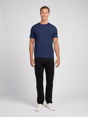Mens Straight Fit Jean Black Wash