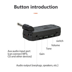 JOYO JA-03 Lead Distortion Mini Portable Electric Guitar Effector, Lead Distortion