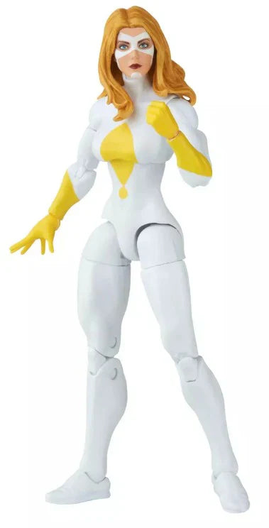 Marvel Legends Moonstone 6-inch action figure from the Comic Series, detailed figure with costume and accessories.