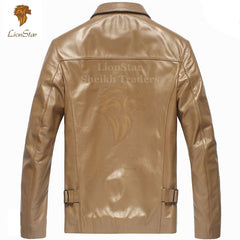 Men's Brown Leather Jacket - Hero Vintage Biker Style | Premium Cowhide | Timeless