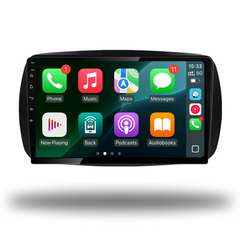 Mercedes-Benz Smart for Two/Four Apple Carplay / Android Auto 9" Stereo Upgrade 2014-2021