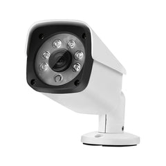 A8B3 / Kit 8CH 1080N Surveillance DVR System and 720P 1.0MP HD Weatherproof Bullet Camera, Support Infrared Night Vision & P2P & Phone Remote Monitor, A8B3 / Kit 8CH White
