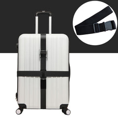 Cross Rainbow Elastic Telescopic Bag Bungee Luggage Packing Belt Travel Luggage Fixed Strap