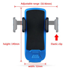 Multifunction 4  in 1 Phone Holder Bicycle Bell Cycling Lamp Flashlight, 4 in 1 Phone Holder