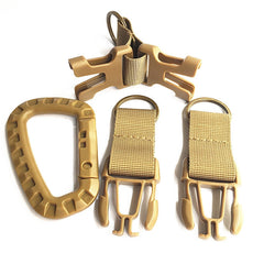Outdoor Multifunction Combination Backpack Tricyclic Buckle, Tricyclic Buckle(Khaki), Tricyclic Buckle(Black), Tricyclic Buckle(Green)