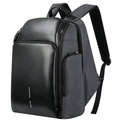 Bopai 851-010128 Business Anti-theft Waterproof Large Capacity Double Shoulder Bag,with USB Charging Port, Size: 34x19x43cm, 851-010128