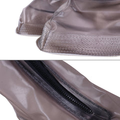 Fashion PVC Non-slip Waterproof Thick-soled Shoe Cover Size: M, Size: M