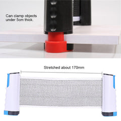 REGAIL Retractable Portable Table Tennis Net Rack, REGAIL  Table Tennis Net Rack(Black Grey), REGAIL  Table Tennis Net Rack(Black Red), REGAIL  Table Tennis Net Rack(Gray Blue)