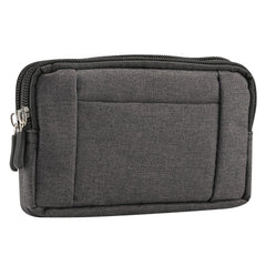 Sports Denim Universal Phone Bag Waist Bag for 5.5~6.3 inch Smartphones, Size: L, L