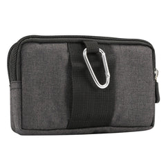 Sports Denim Universal Phone Bag Waist Bag for 5.5~6.3 inch Smartphones, Size: L, L