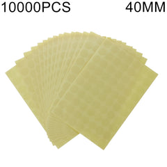 10000 PCS Transparent Round Shape Self-adhesive Sealing Sticker, Diameter: 40mm, Diameter: 40mm