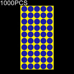 1000 PCS Round Shape Self-adhesive Colorful Mark Sticker Mark Label