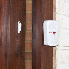 ProperAV Window Alarm with Keypad & Loud 110dB Siren