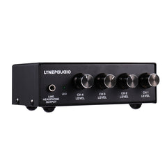 LINEPAUDIO B895 Five-channel Stereo Microphone Mixer with Earphone Monitoring