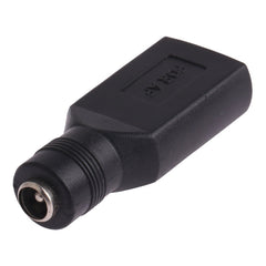 USB Female to 5.5 x 2.1mm Female Plug Adapter Connector, USB Female to 5.5 x 2.1mm