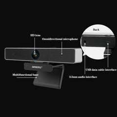 aoni C90 1080P HD Business Smart Computer Camera with Microphone, C90