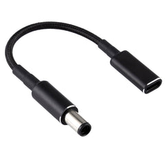 PD 100W 18.5-20V 7.4 x 0.6mm to USB-C / Type-C Adapter Nylon Braid Cable for HP, 7.4 x 0.6mm