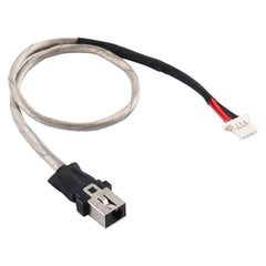 DC Power Jack Connector With Flex Cable for Lenovo YOGA 710-14IKB 80V4 710-15IKB 80V5 710-14ISK 710-14 5C10L47350 DC30100W800, For Lenovo YOGA 710-14IKB