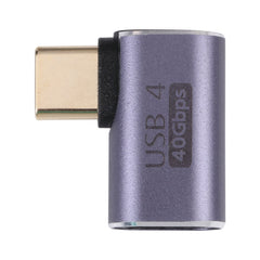 40Gbps USB-C / Type-C Male to Female Elbow Adapter, Type-C 4.0 M to F Elbow 1