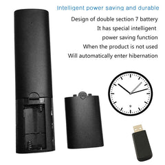 Q5 Voice Foreign Version USB 2.4G Wireless Voice Flying Mouse Remote Control, Support Set-Top Box / Computer, Voice