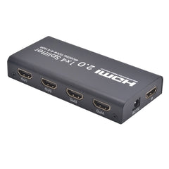 AYS-14V20 HDMI 2.0 1x4 4K Ultra HD Switch Splitter, 1x4 4K