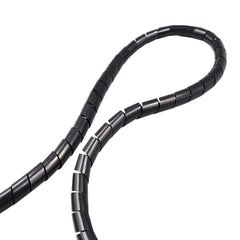 9m PE Spiral Pipes Wire Winding Organizer Tidy Tube, Nominal Diameter: 10mm, 10mm / 9m Length, 10mm /  9m Length