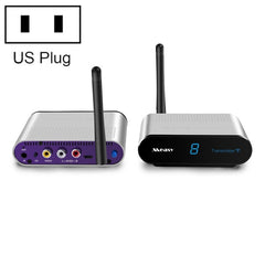 Measy AV530 5.8GHz Wireless Audio / Video Transmitter and Receiver, Transmission Distance: 300m, UK Plug, AV530 Silver